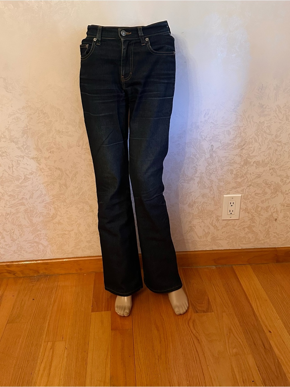Jordan Dark Blue Flare Leg Jeans